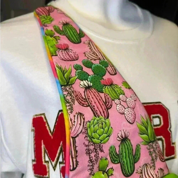 Cactus unique Playful Sling Backpack. main image 11